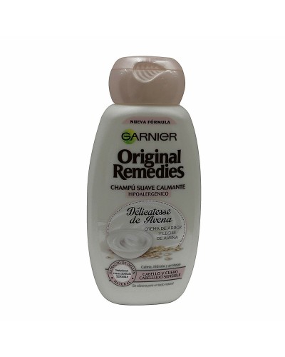 Vochtinbrengende Shampoo Garnier Original Remedies Haver 250 ml