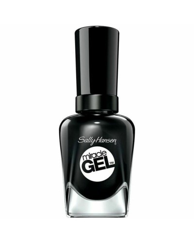 Sally Hansen Miracle Gel Nail Polish 460 Onyx-pected - Long Lasting, 14.7ml

