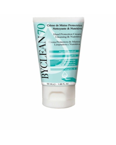 BYCLEAN70 Crème Mains Nourrissante 50ml - Hydratation Profonde pour Mains Sèches
