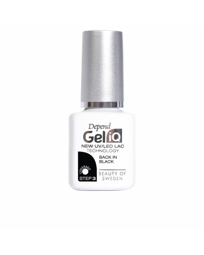 Better Gel iQ Intense Black Nail Polish - Professional Gel Effect 5ml
