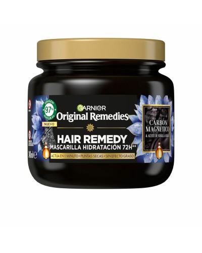 Garnier Ultra Doux Masque Charbon Magnétique - Hydratant Cheveux 340ml
