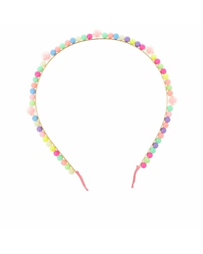 Diadem Inca   Metall Multicolour Pärlor