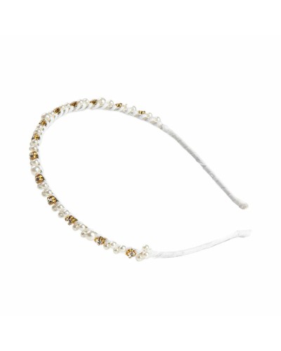 Diadem Inca   Metall Multicolour Pärlor