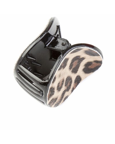 Inka Leopardenmuster Haarspange - Damenmode Styling Accessoire
