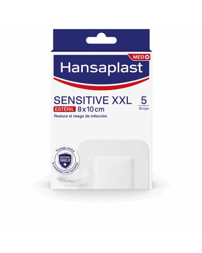 Hansaplast Sensitive XXL : Bandes Stériles Hypoallergéniques - 5 Unités
