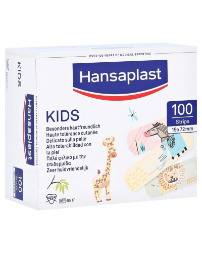 Hansaplast Kinderpflaster - 100 Stück - Sanfter Wundschutz
