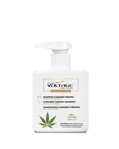 Shampooing Voltage Cannabis 500ml - Fortifiant et Volumateur

