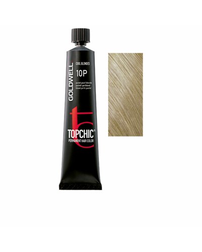 Permanent färg Goldwell TOPCHIC Platinablont Nº 10P 60 ml