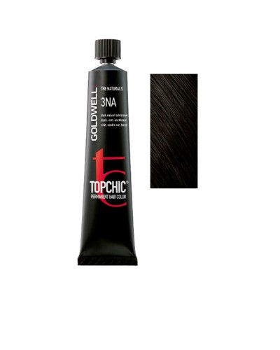 Goldwell Topchic 3NA: Tintura Permanente Professionale Castano Naturale Cenere - 60ml
