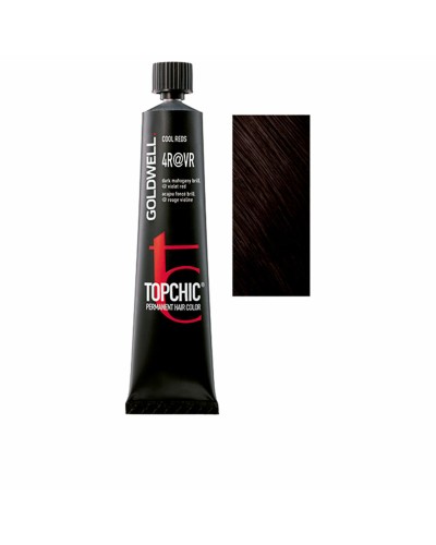 Goldwell Topchic 4R@VR : Coloration Permanente Professionnelle - Rouge Vibrant 60ml

