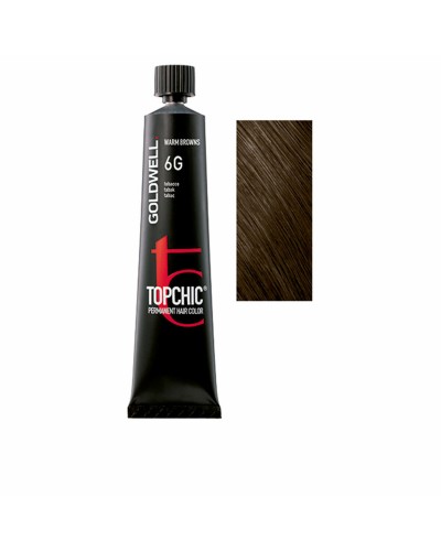 Goldwell Topchic 6G Rubio Oscuro Dorado - Tinte de Pelo Profesional 60ml
