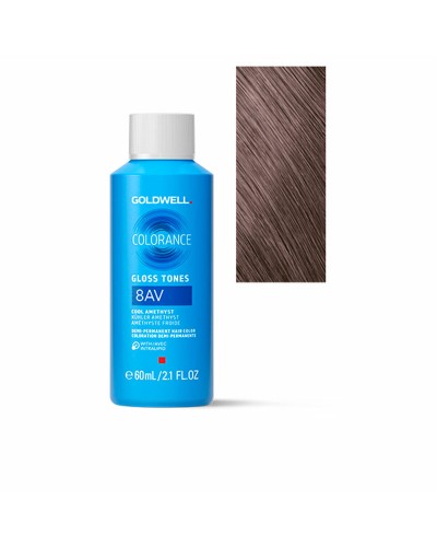 Goldwell Colorance 8AV : Coloration Permanente Blond Cendré Clair 60ml
