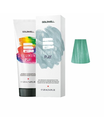Halvvarig färg Goldwell ELUMEN PLAY Mint 120 ml
