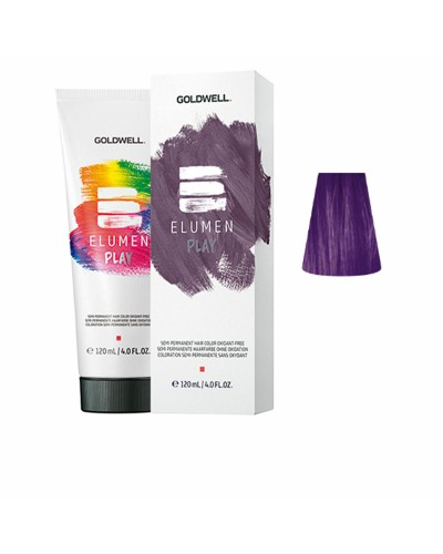 Goldwell Elumen Play Violet: Semi-Permanent Hair Color, 120ml
