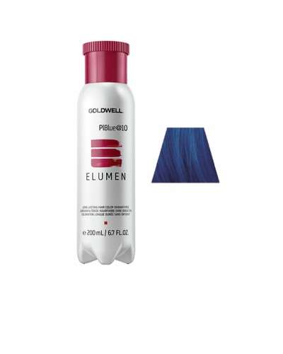Goldwell Elumen Care PLBLUE@10: Permanente Haarfarbe Tiefblau 200ml
