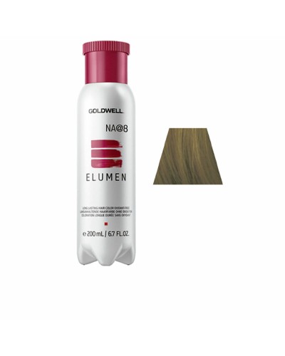 Goldwell Elumen Care NA@8 - Coloration Permanente Cheveux Blond Cendré 200ml
