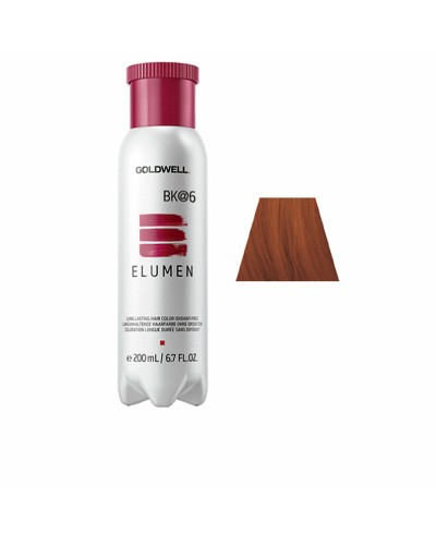 Goldwell Elumen Care Rojo BK@6 - Tinte Permanente 200ml
