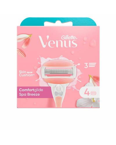 Gillette Venus Spa Breeze Rasoir Femme 3 Lames Hydratantes pour une Peau Douce
