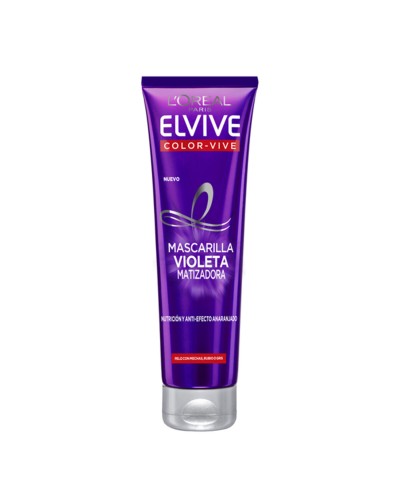 L'Oréal Elvive Color-Vive Violett Maske für glanzloses Haar - 150ml
