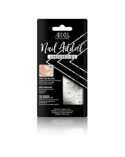 Ardell Colle Ruban Faux Ongles - 24 pièces - Adhésif Fort et Application Facile
