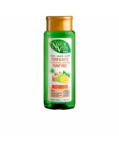 Naturvital Eco Champú Purificante Limón & Jengibre - 300ml
