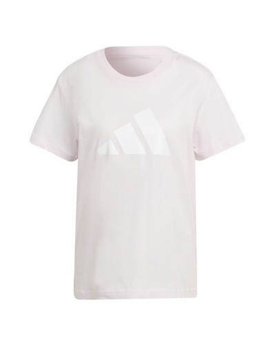 Adidas Future Icons: Women's Pink T-Shirt - Short Sleeve Sportswear
