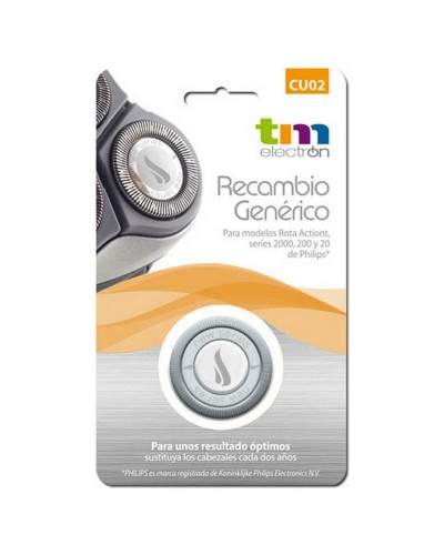 Tête de Rechange TM Electron - Compatible avec Brosse à Dents Électrique
