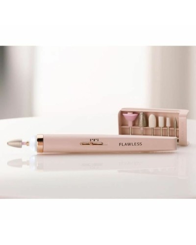 Electric Nail File Flawless Touch Rechargeable - Perfect Manicure
