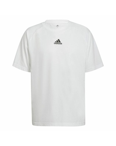 Adidas Essentials: Herren T-Shirt Weiß, Kurze Ärmel - Brandlove
