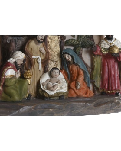 Presepe di Natale Home ESPRIT Multicolore Resina