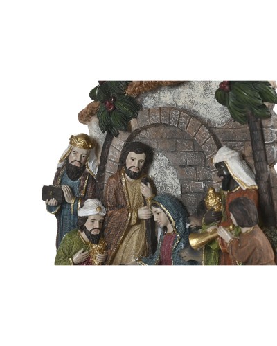 Christmas nativity set Home ESPRIT Multicolour Resin