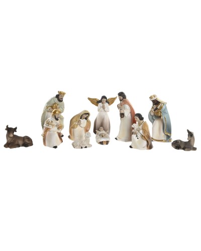 Kerststal set Home ESPRIT Multicolour Hars