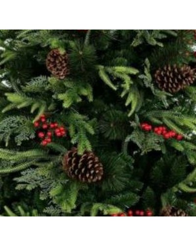 Árbol de Navidad Home ESPRIT Rojo Verde PVC