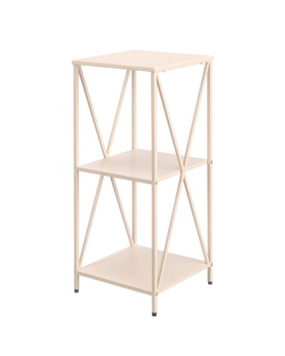 Hyllyt Gift Decor Beige Metalli 33 x 33 x 75 cm