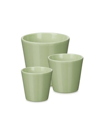 Pottenset Ibergarden Munt Klei Ø 14 cm Ø 22 cm Ø 17 cm 3 Onderdelen
