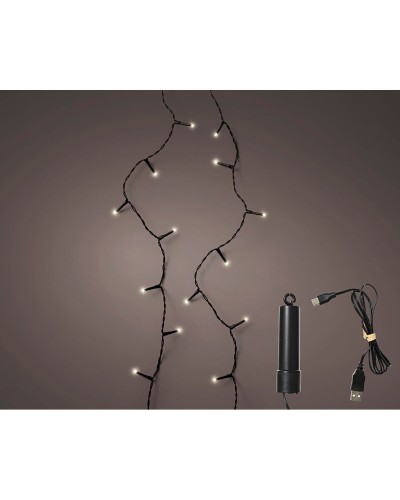 Wreath of LED Lights Lumineo