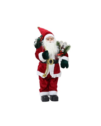 Christmas bauble Decoris Father Christmas 17 X 10 X 30 cm