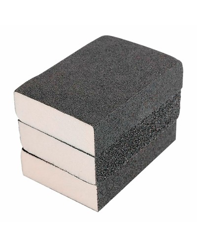 Spugna per Lucidare Workpro 60 g 120 g 180 g 100 g 220 g (3 Unità)