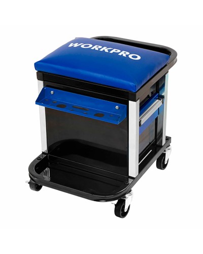 Stool with storage Workpro 46 X 36 X 52 CM Plastic