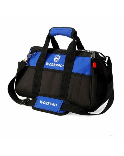Sac à outils Workpro Bleu Noir Polyester 28 L