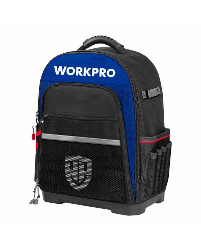 Tool Holder Workpro Blue Black Polyester Plastic 28 L Rucksack