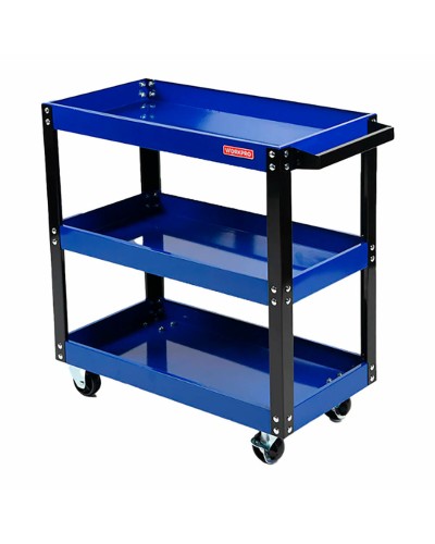 Carro de herramientas Workpro 75,5 x 35,5 x 70,5 cm Negro Acero Polipropileno