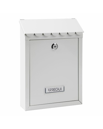 Letterbox Arregui White Steel Civic