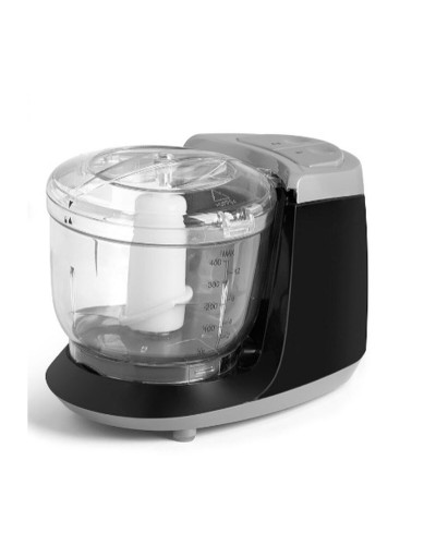 Zerkleinerer Argon Schwarz Grau Durchsichtig Silberfarben Edelstahl Kunststoff 400 ml 350 W