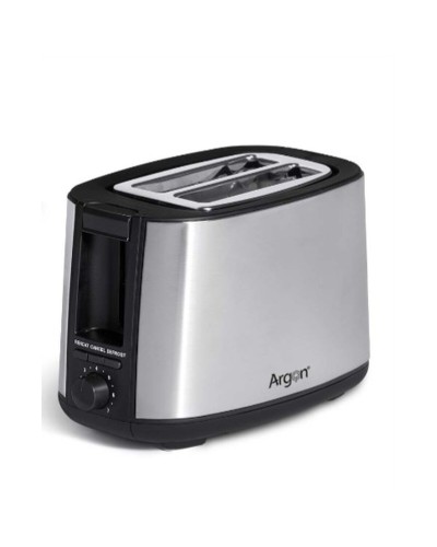 Grille-pain Argon Noir Gris 750 W