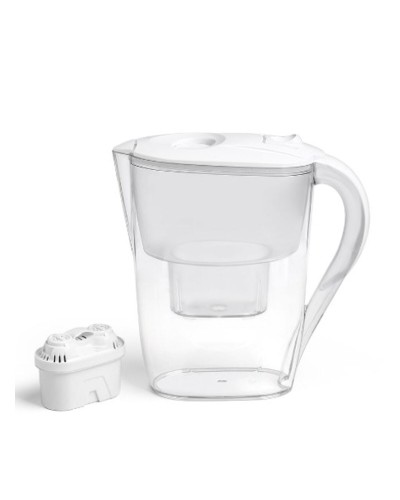 Brocca filtrante Kinvara Bianco Trasparente ABS 2,6 L