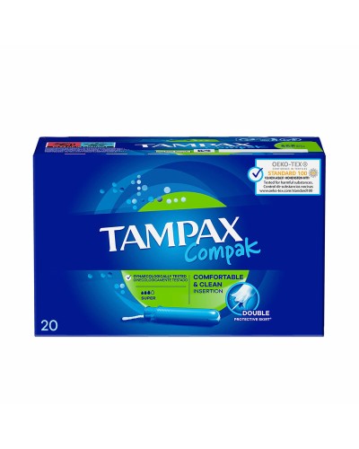 Supertampoonit Tampax Compak 20 osaa
