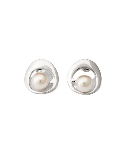 Ladies' Earrings Majorica 17095.01.2.E00.906.1 Silver