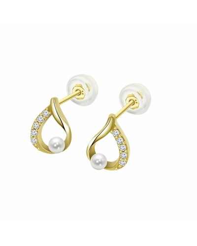 Ladies' Earrings Lotus HIN00391 Golden
