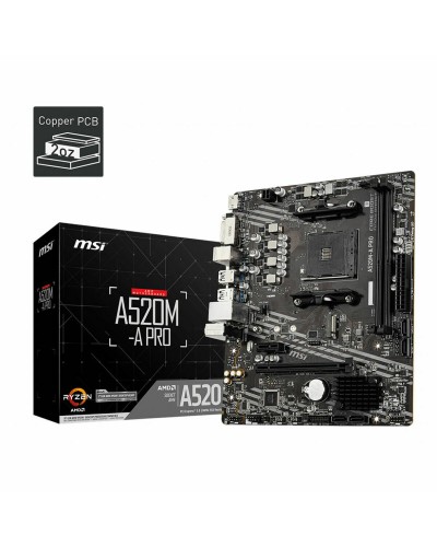 Placa Base MSI 7C96-001R AMD A520 AMD AM4